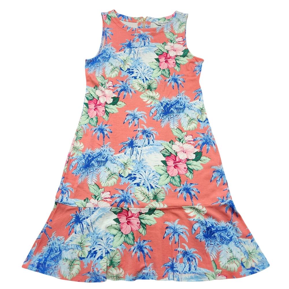 Tommy Bahama Darcy Manta Bay Flounce Dress Size Small